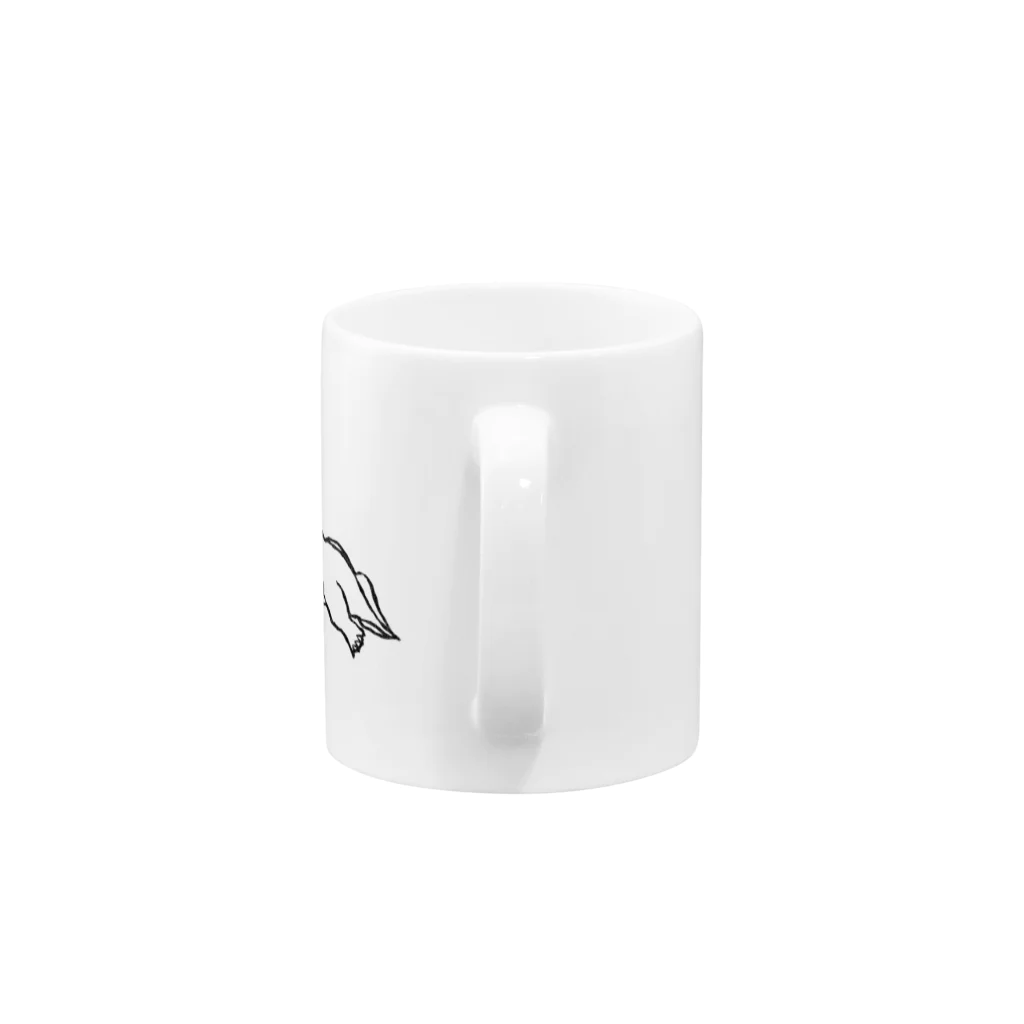 はんこや　のののイクチオステガ Mug :handle