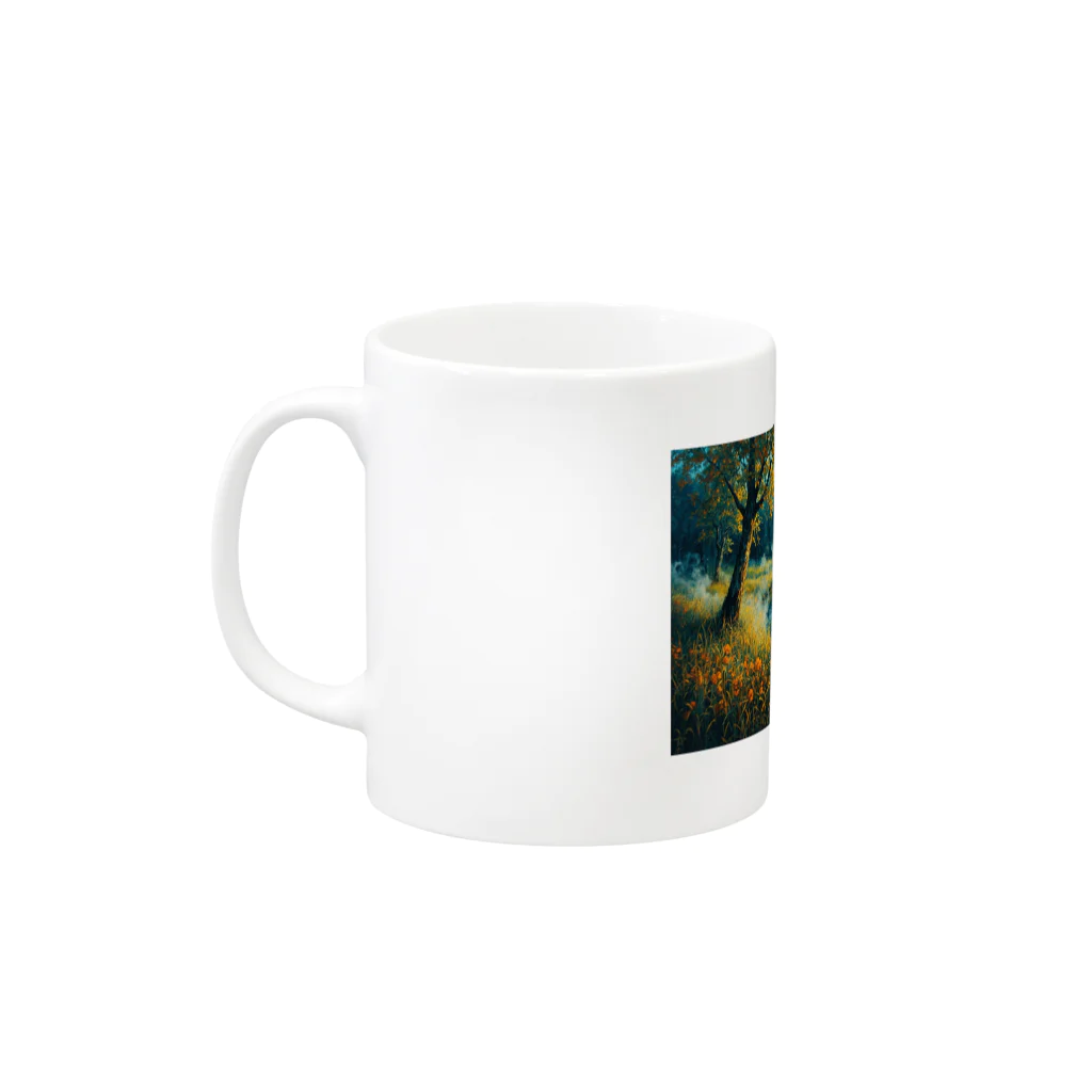  kasamacuraのAIアートマグカップ｜Kasamacura Original Collection Mug :left side of the handle
