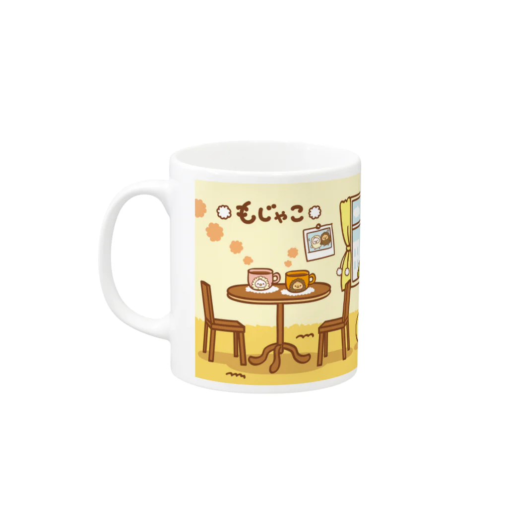 もじゃこのマグカップ Mug :left side of the handle