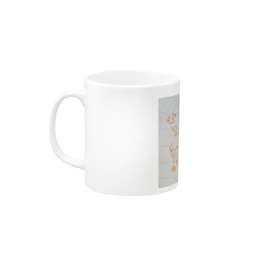 cowコーポレーションのリアル・pigz Mug :left side of the handle