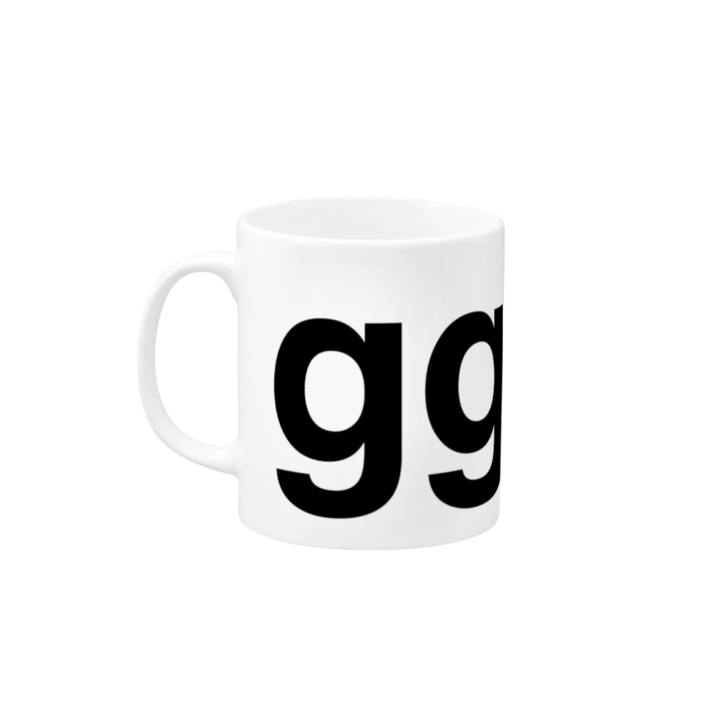 ggrks-ググレカス- Mug by TOKYO LOGOSHOP 東京ロゴショップ