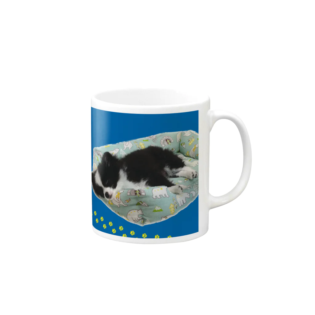 あるちゃんさん屋さんのおやすみ Mug :right side of the handle