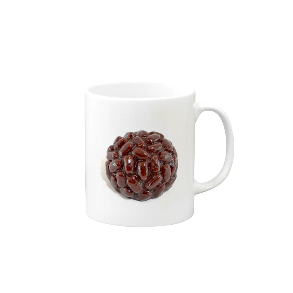 FAKE FOOD HATANAKAのかのこ Mug :right side of the handle