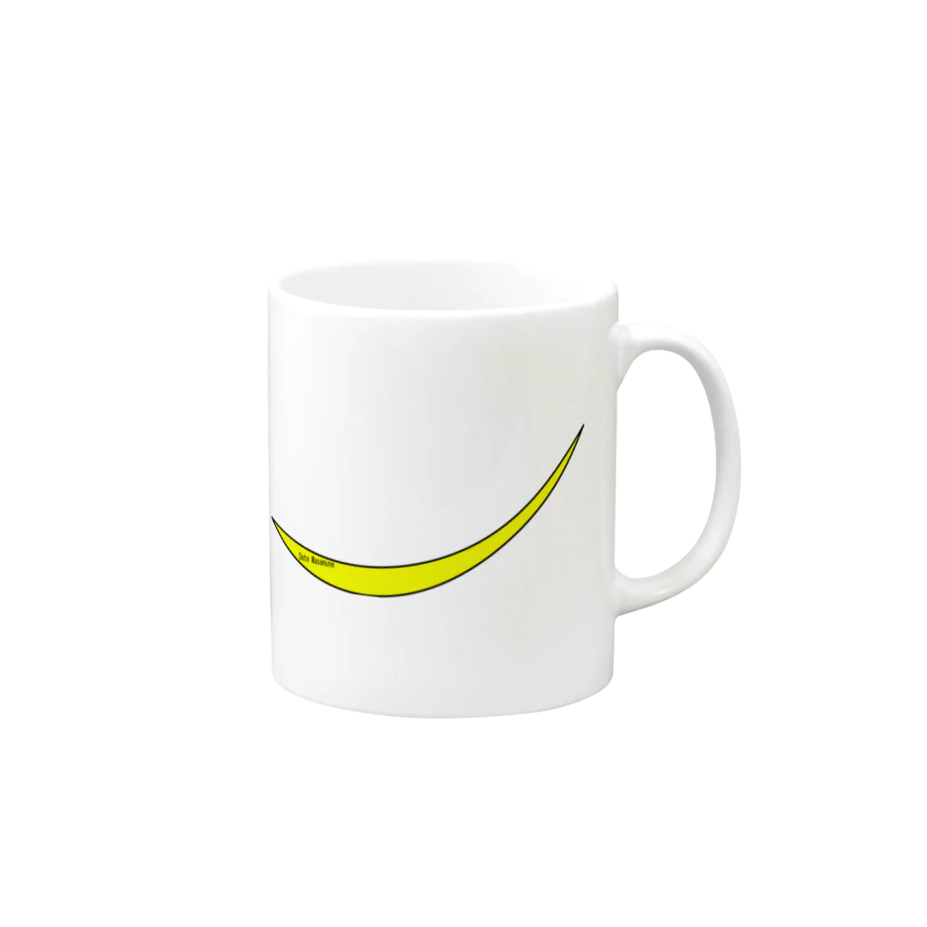 月光虹房の武将キャップ　伊達政宗 Mug :right side of the handle