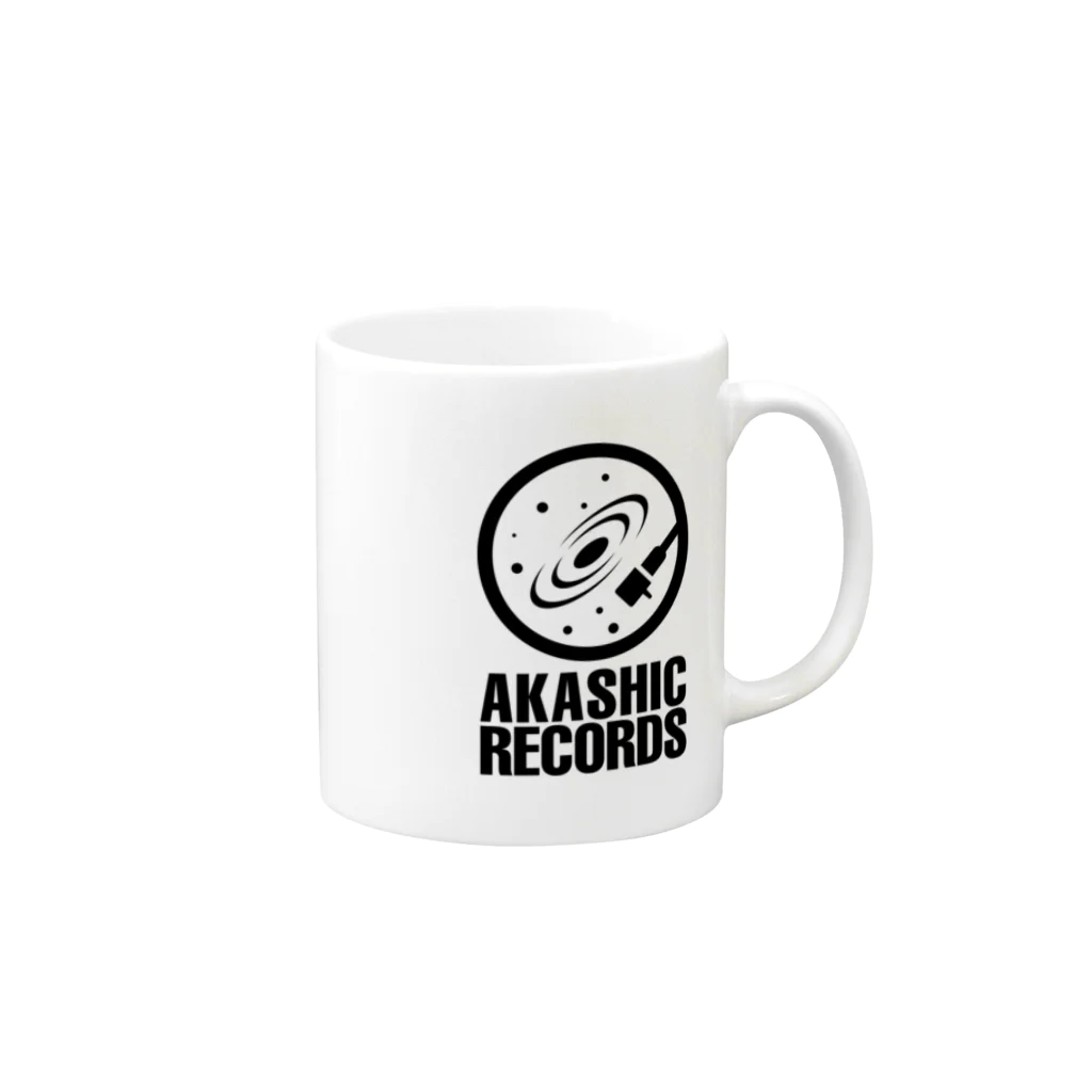 metao dzn【メタヲデザイン】のアカシックレコード Mug :right side of the handle