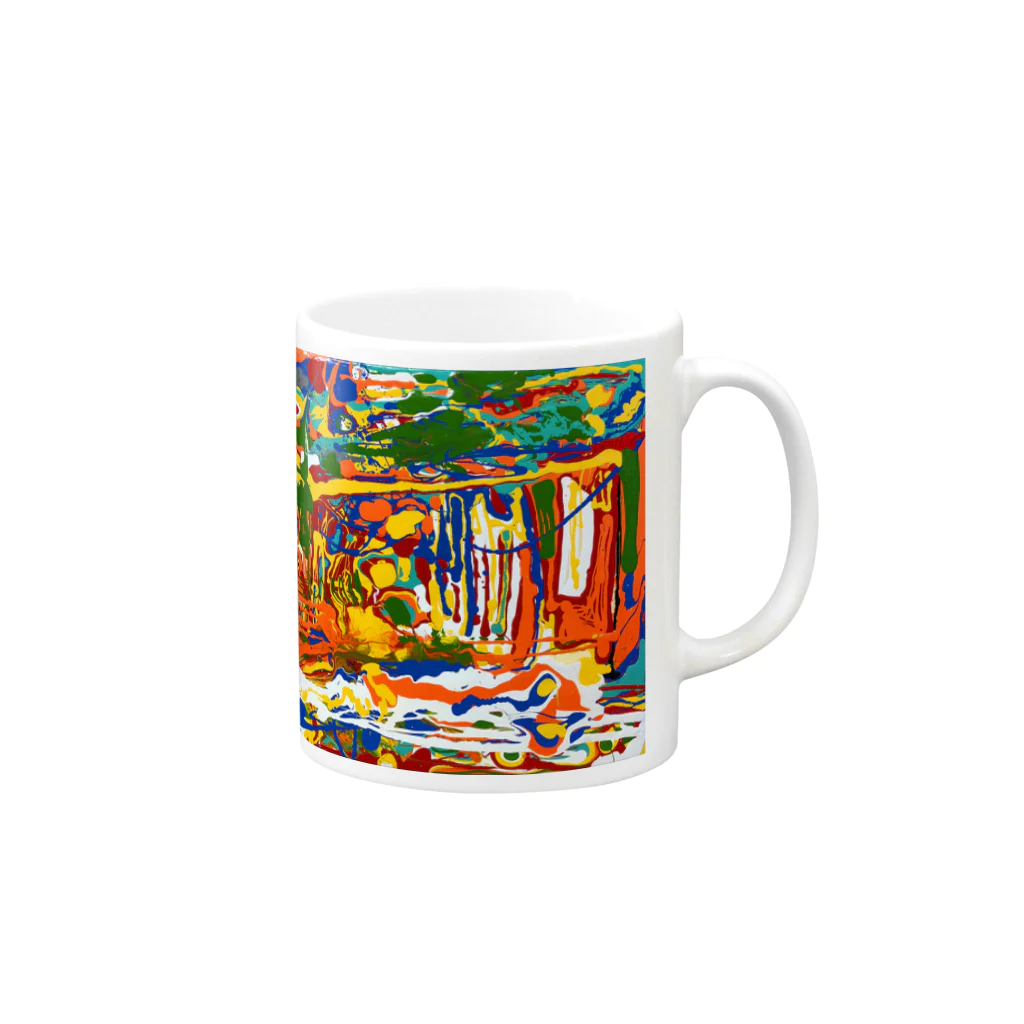 KANJI shop japanのKANJI 1 Mug :right side of the handle