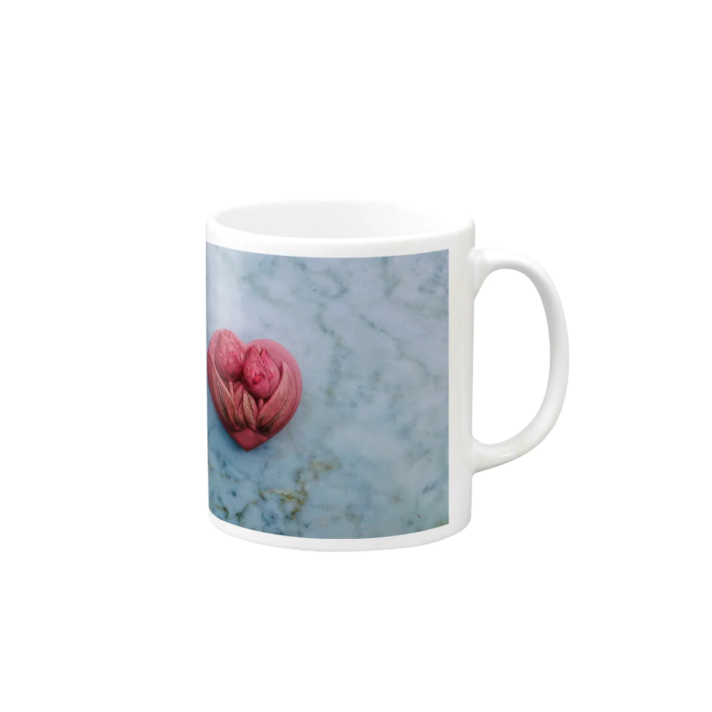 e.s.w.のSWEET SIXTEEN Mug :right side of the handle