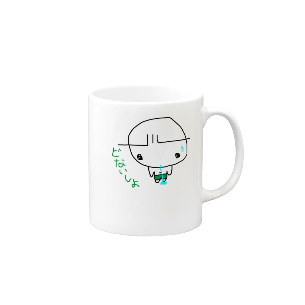 yuruharaのどないしよ Mug :right side of the handle