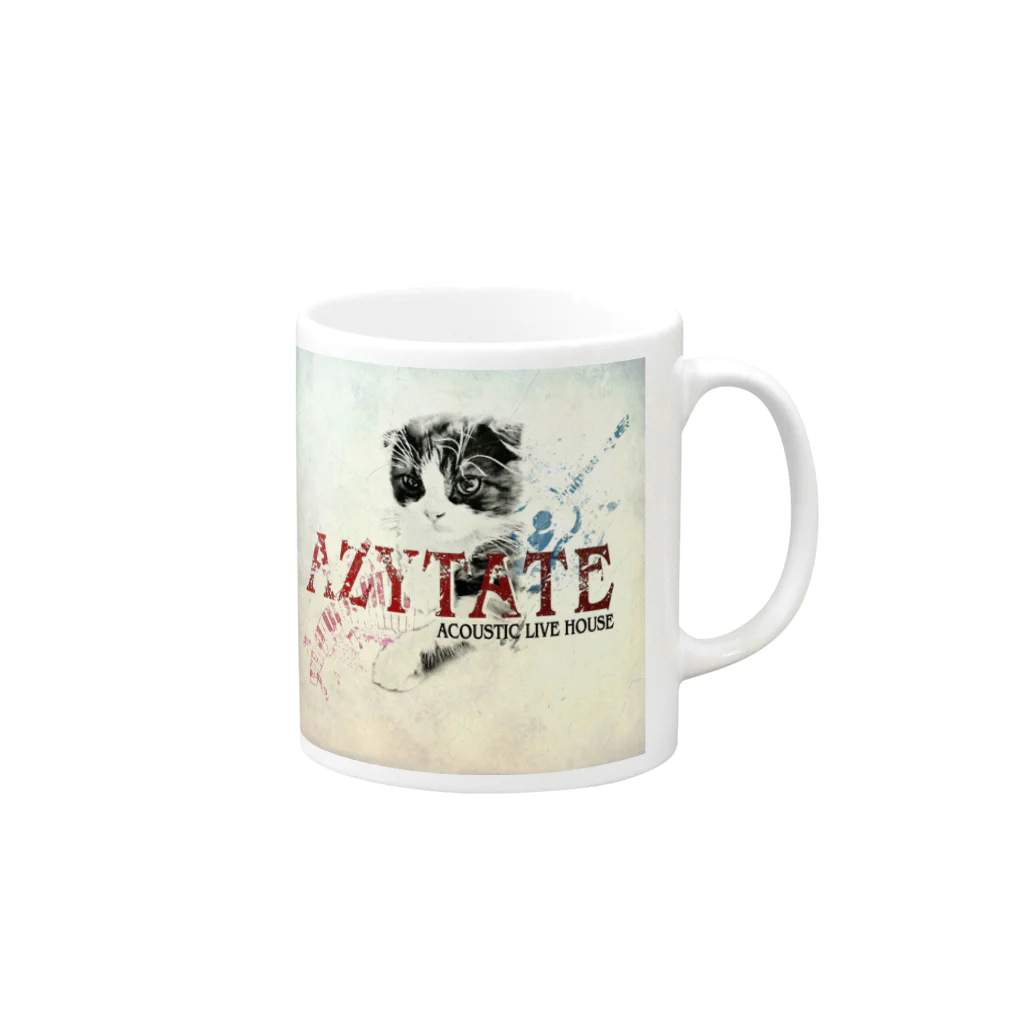 東梅田AZYTATE(アジテイト)のAZYTATE Mug :right side of the handle