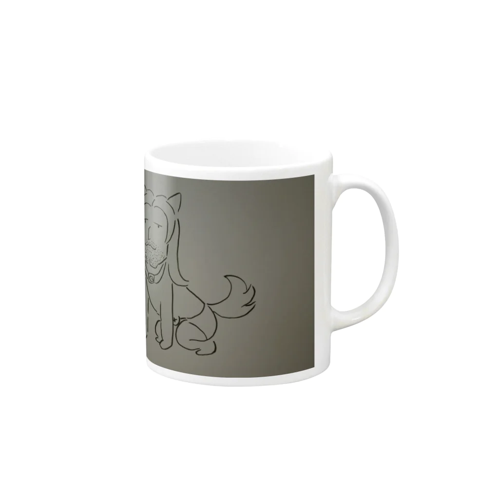 二•ガヂルのペスの気持ち Mug :right side of the handle
