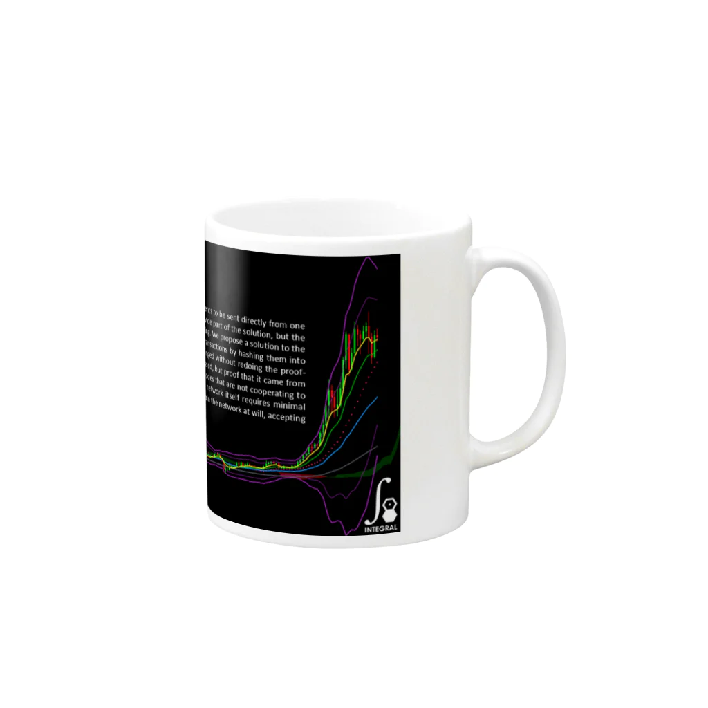 ビットコイン Mug by いんてぐらるのプラチナすとあ ( integral_2014 ) ∞ SUZURI