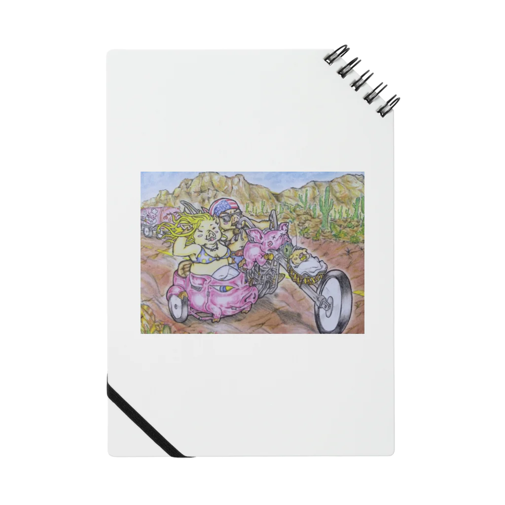 miss-piggyのAmerican  pigg Notebook