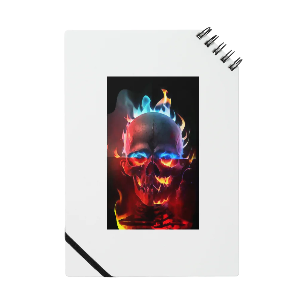 SOCG BRANDの"燃える漢" Notebook