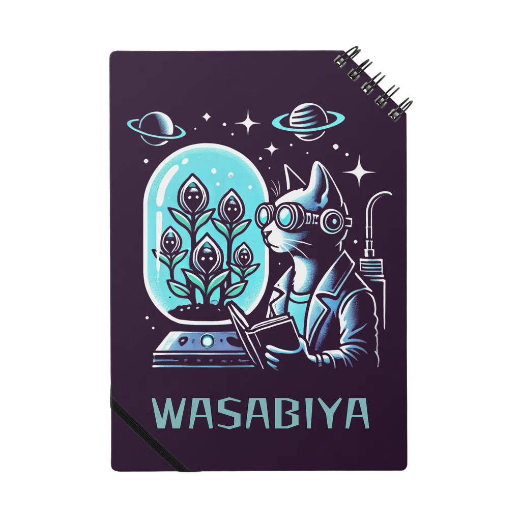 わさび屋の研究猫×WASABIYA Notebook