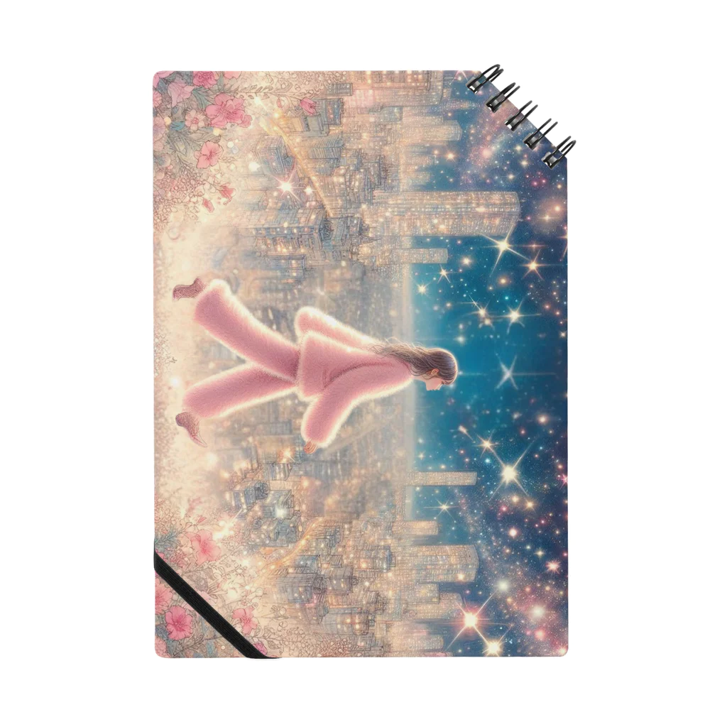 すのこのこ×にーぶ7の夜のパジャマ散歩～きらめく都会バージョン Notebook