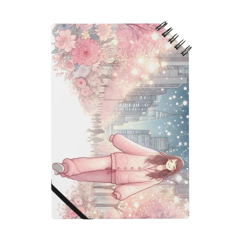 すのこのこ×にーぶ7の夜のパジャマ散歩～にこにこ都会散歩バージョン Notebook