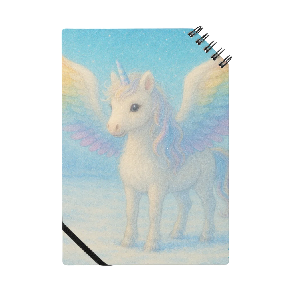 Rumico’s Little Dragonのチビ龍のお友達❤️ペガサス Notebook