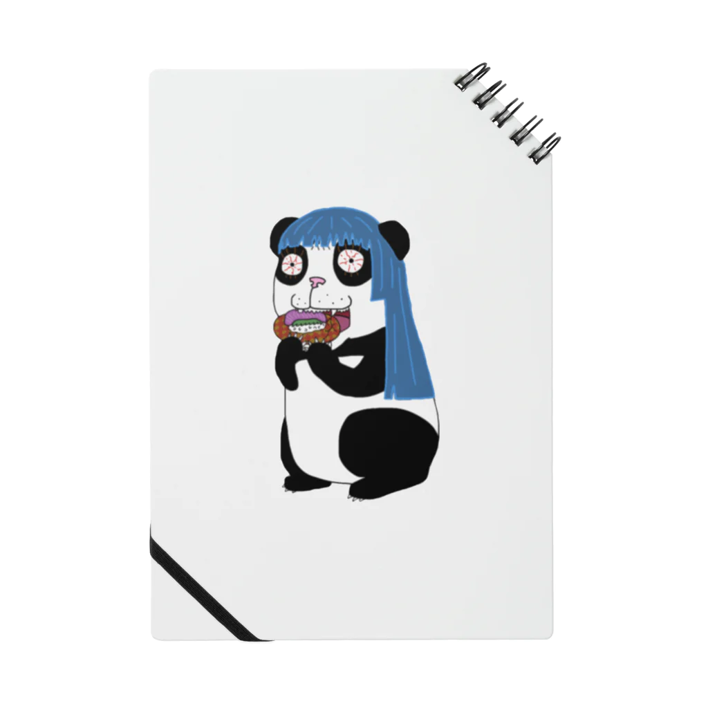ENGAWASA-MONの腹ぺこパンダ Notebook