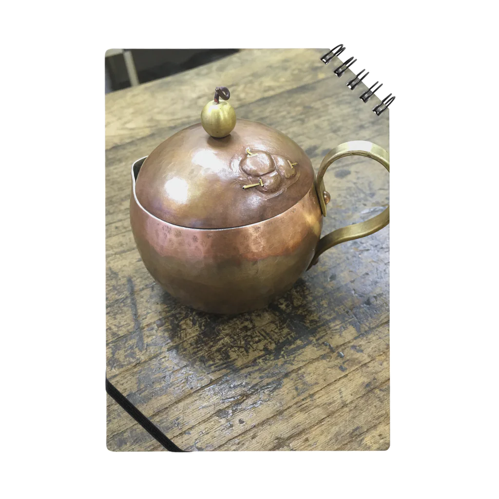 除夜の林檎1杯急須 Notebook