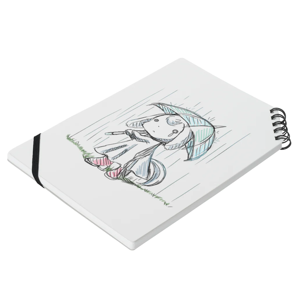 ｃｏｒｏｍｏ@ポケ活他色々の誰も・・・来ない・・・ Notebook :placed flat