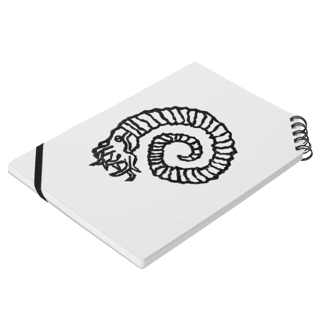 はんこや　のののアネトセラス Notebook :placed flat