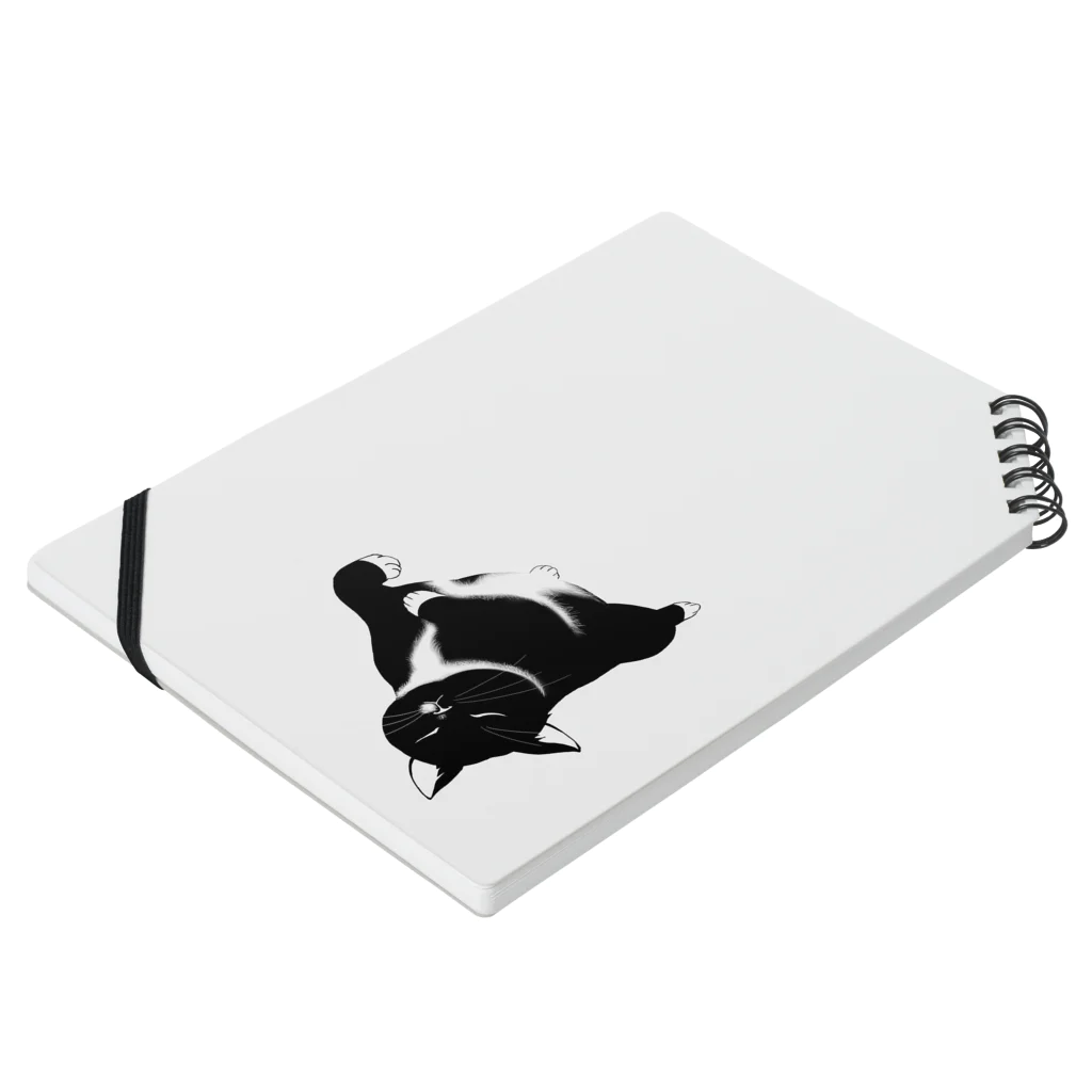 pomonaの猫のコロン Notebook :placed flat