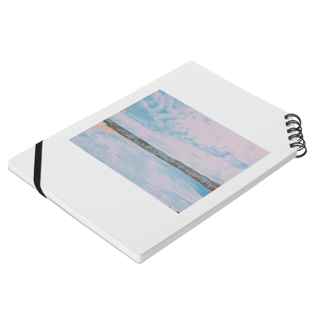 imaiartの青空 Notebook :placed flat
