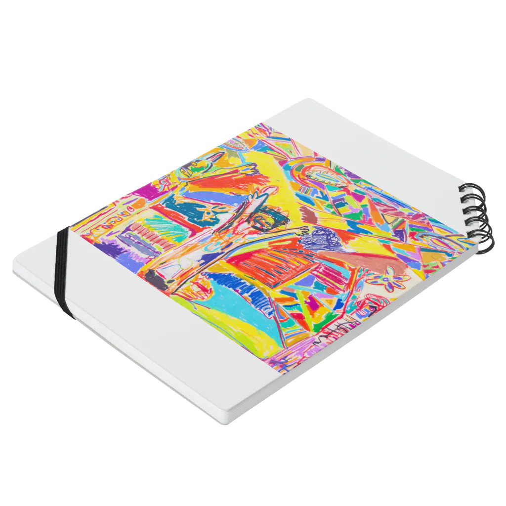 KANJI shop japanのKANJI 4 Notebook :placed flat