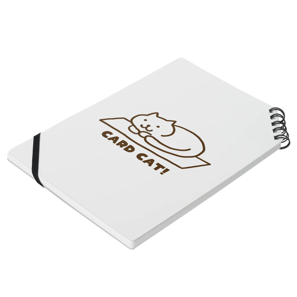 NEW MAEDAのカードねこ！ Notebook :placed flat