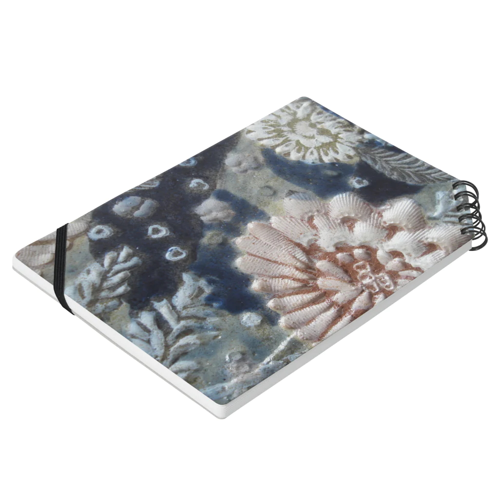 kakuu 花空の艶花 Notebook :placed flat