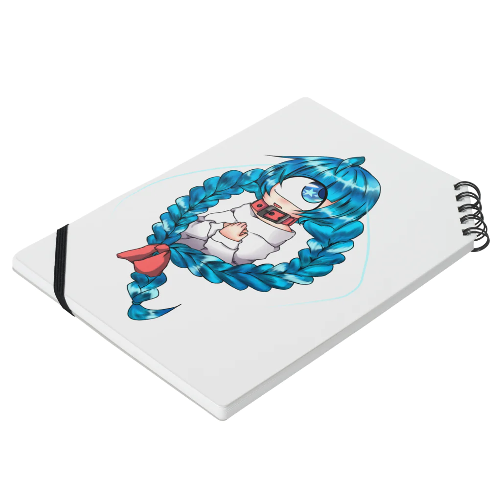 ピコピコハンマーのひとつめぇ Notebook :placed flat