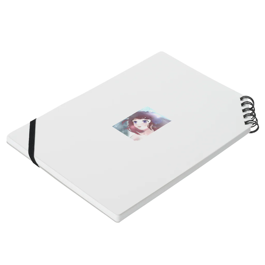 りふれくしょんのエメリ Notebook :placed flat