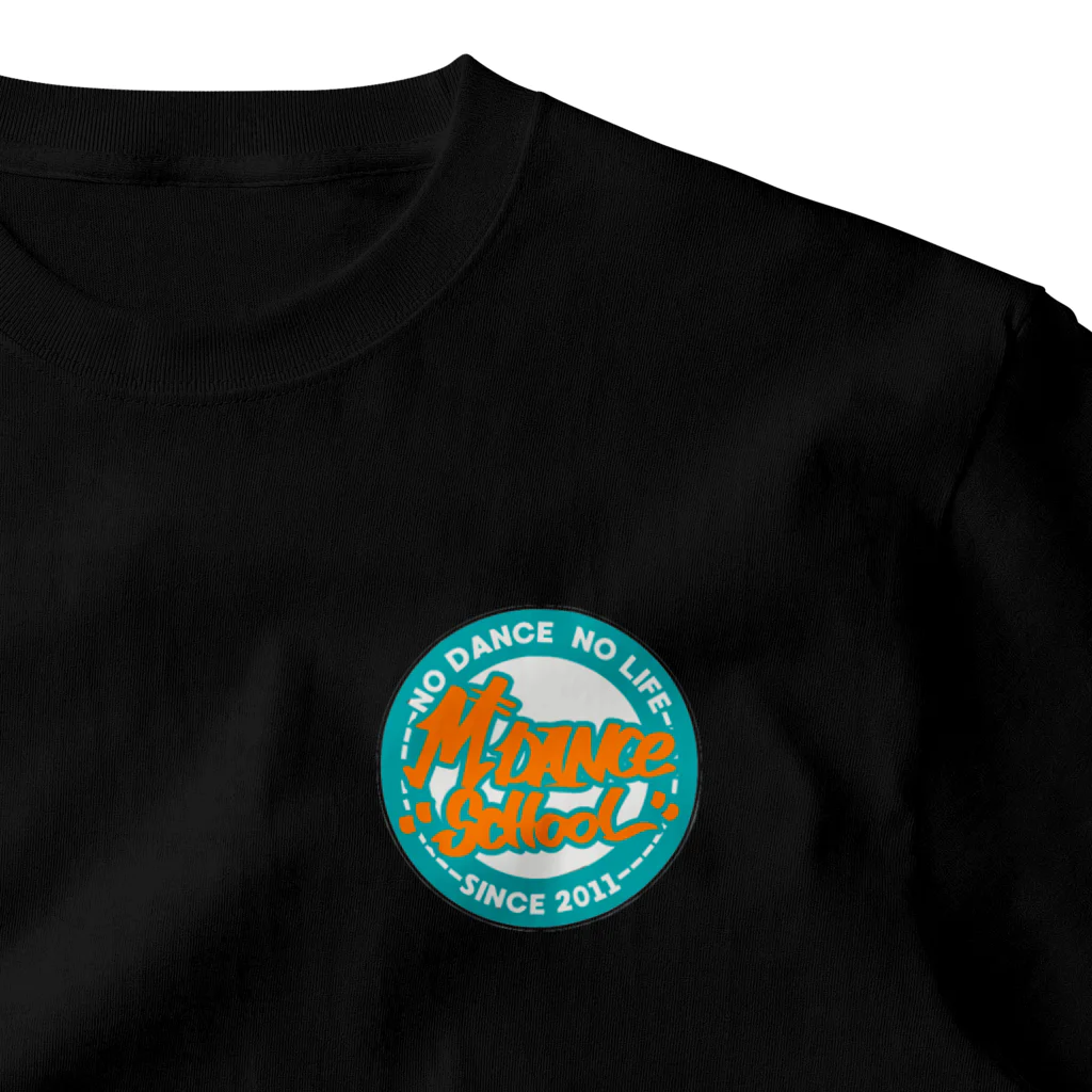 M-DANCE-SCHOOLの2025発表会デザイン One Point T-Shirt