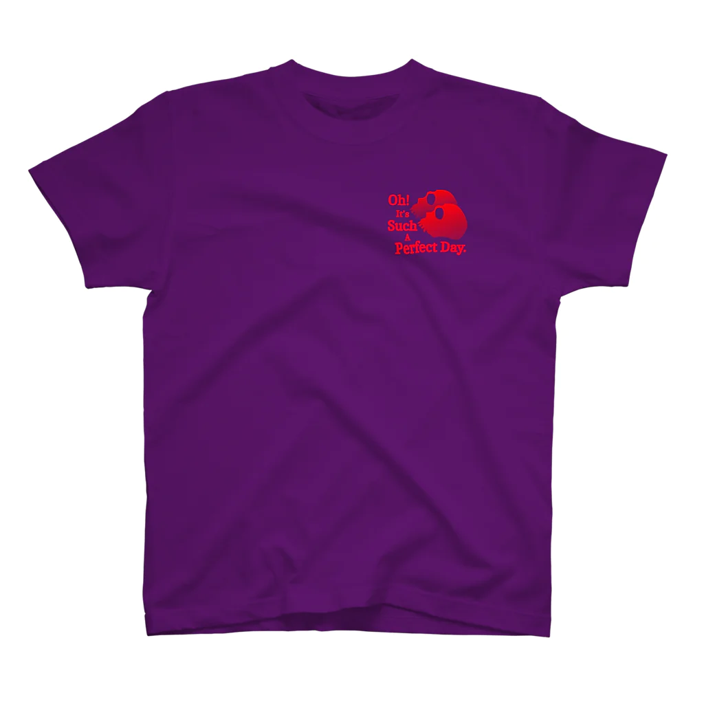 『Nothing Is Real』-- IN SUZURIのOh! It's Such A Perfectday.（赤） One Point T-Shirt
