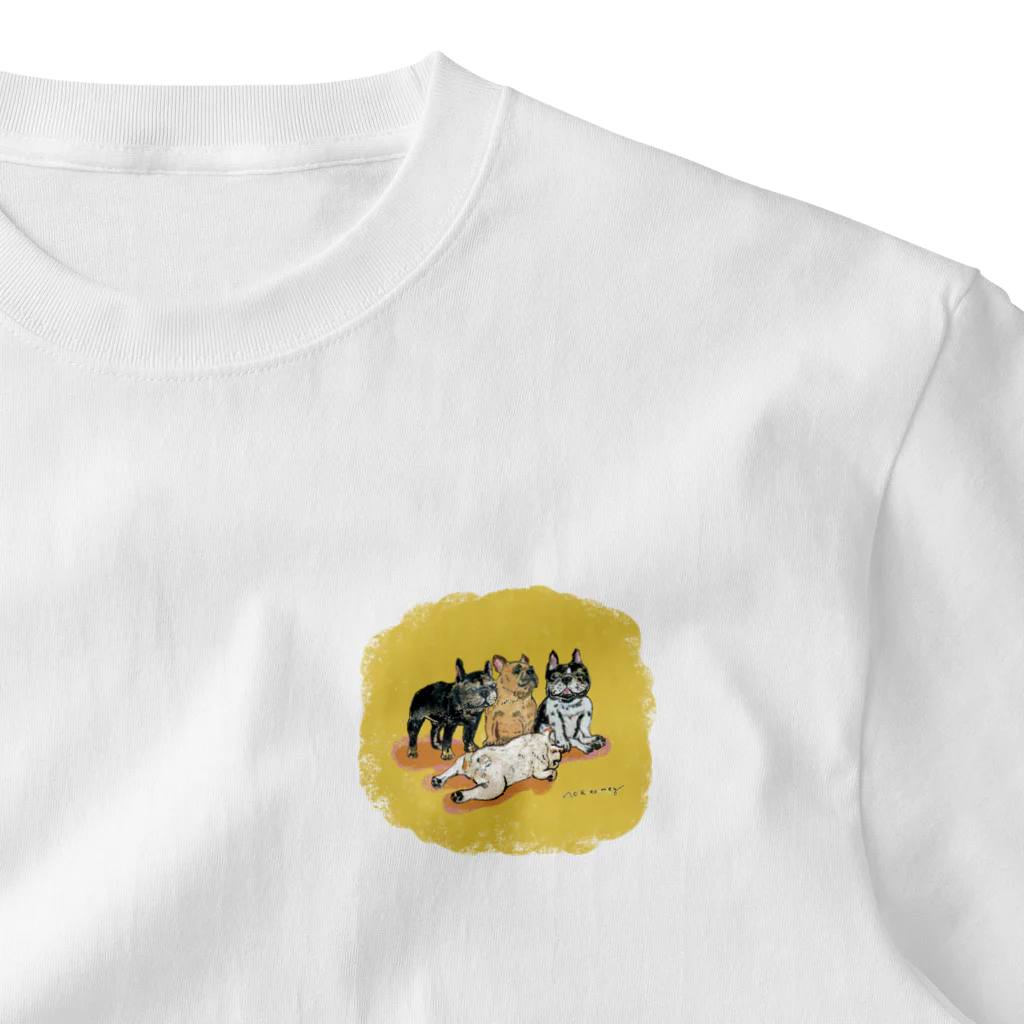noe_to_meg (ノエとめぐ)のぽかぽかフレブル  One Point T-Shirt