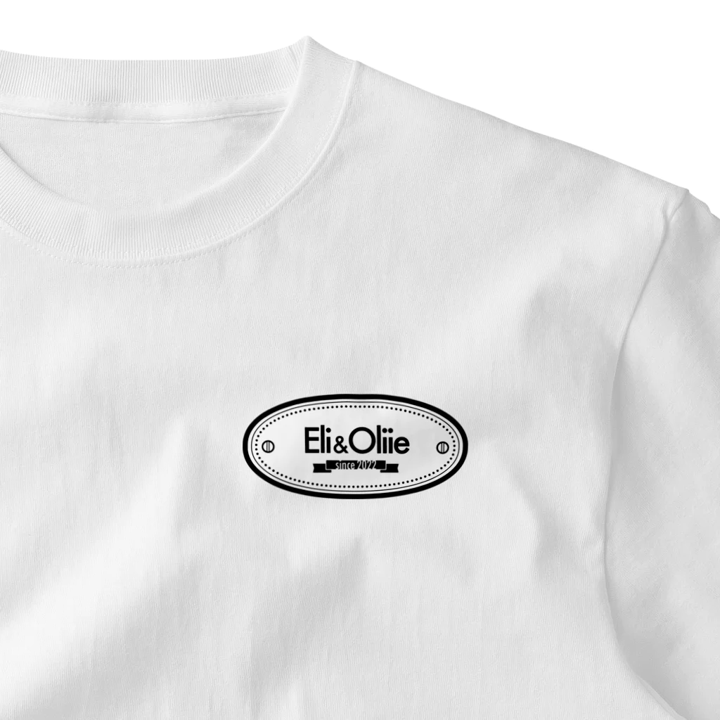 EliandOliieのEli&Oliie One Point T-Shirt