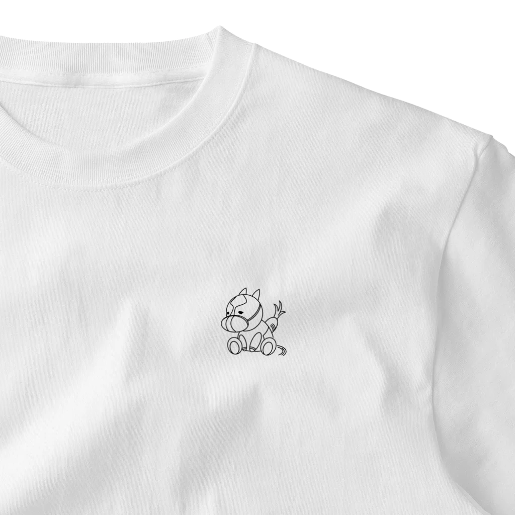 競走ウマウマの競走ウマウマくんアイテム One Point T-Shirt