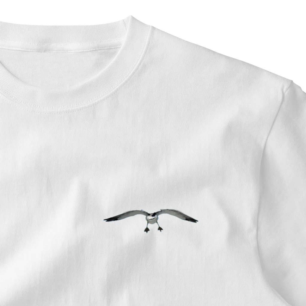 山汐のｳﾐﾈｺﾁｬﾝおしりver One Point T-Shirt