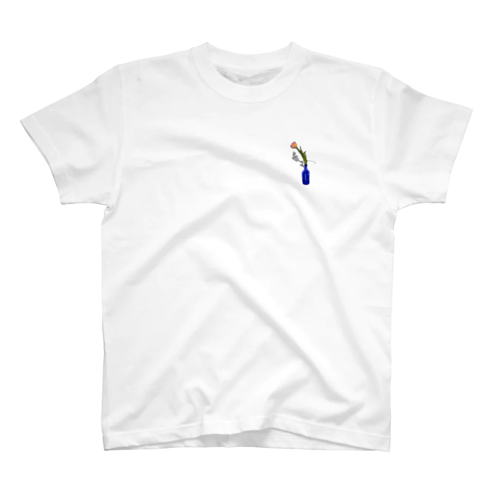 EIDHIのチューリップ。 One Point T-Shirt