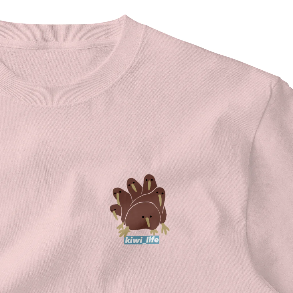 ningen_lifeのkiwi_life（トレイン）/Tシャツ One Point T-Shirt