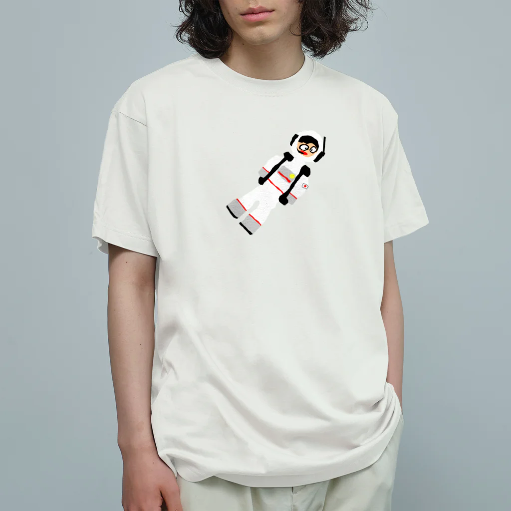 スペースキッズの店／spacekids shopのhiisun white／ひーさんホワイト Organic Cotton T-Shirt