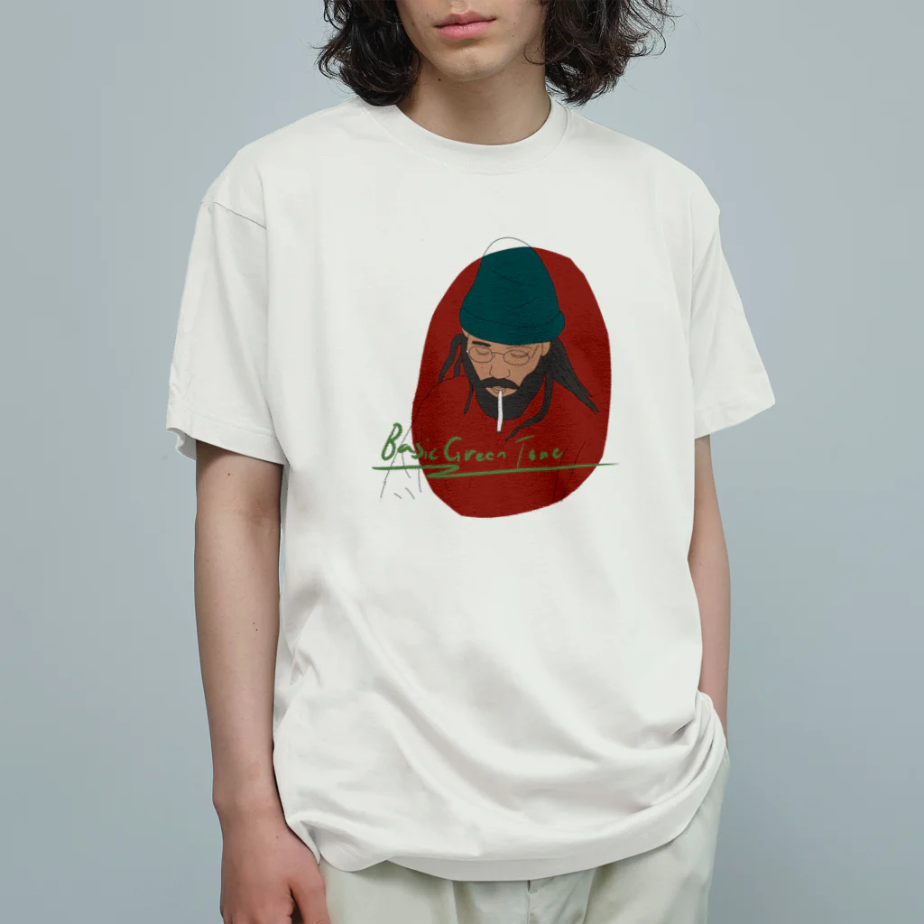 BASIC GREEN TONEのProtoje Organic Cotton T-Shirt