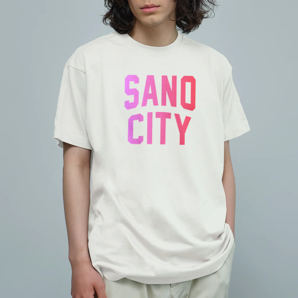JIMOTOE Wear Local Japanの佐野市 SANO CITY Organic Cotton T-Shirt