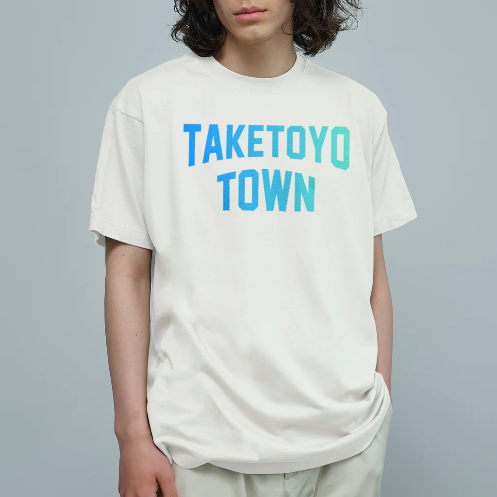 JIMOTOE Wear Local Japanの武豊町市 TAKETOYO CITY Organic Cotton T-Shirt