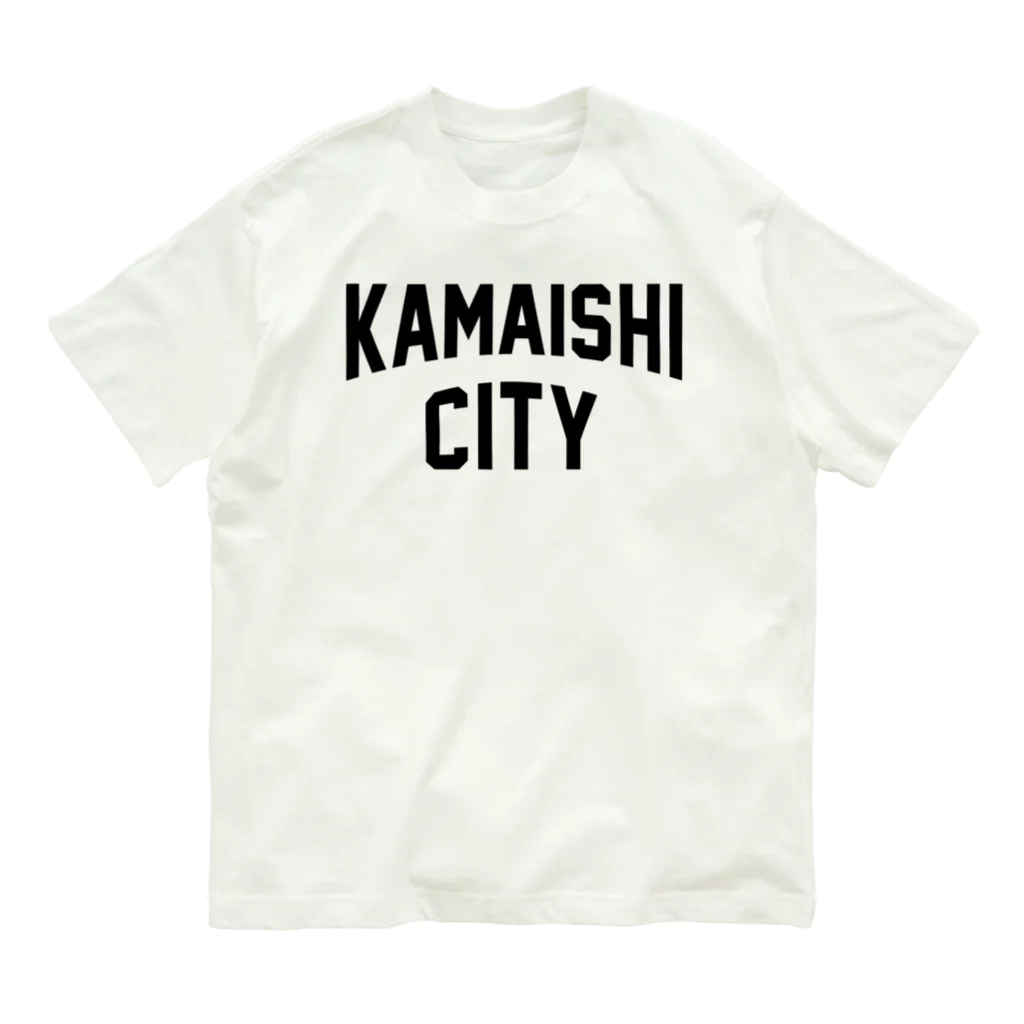 JIMOTOE Wear Local Japanの釜石市 KAMAISHI CITY Organic Cotton T-Shirt