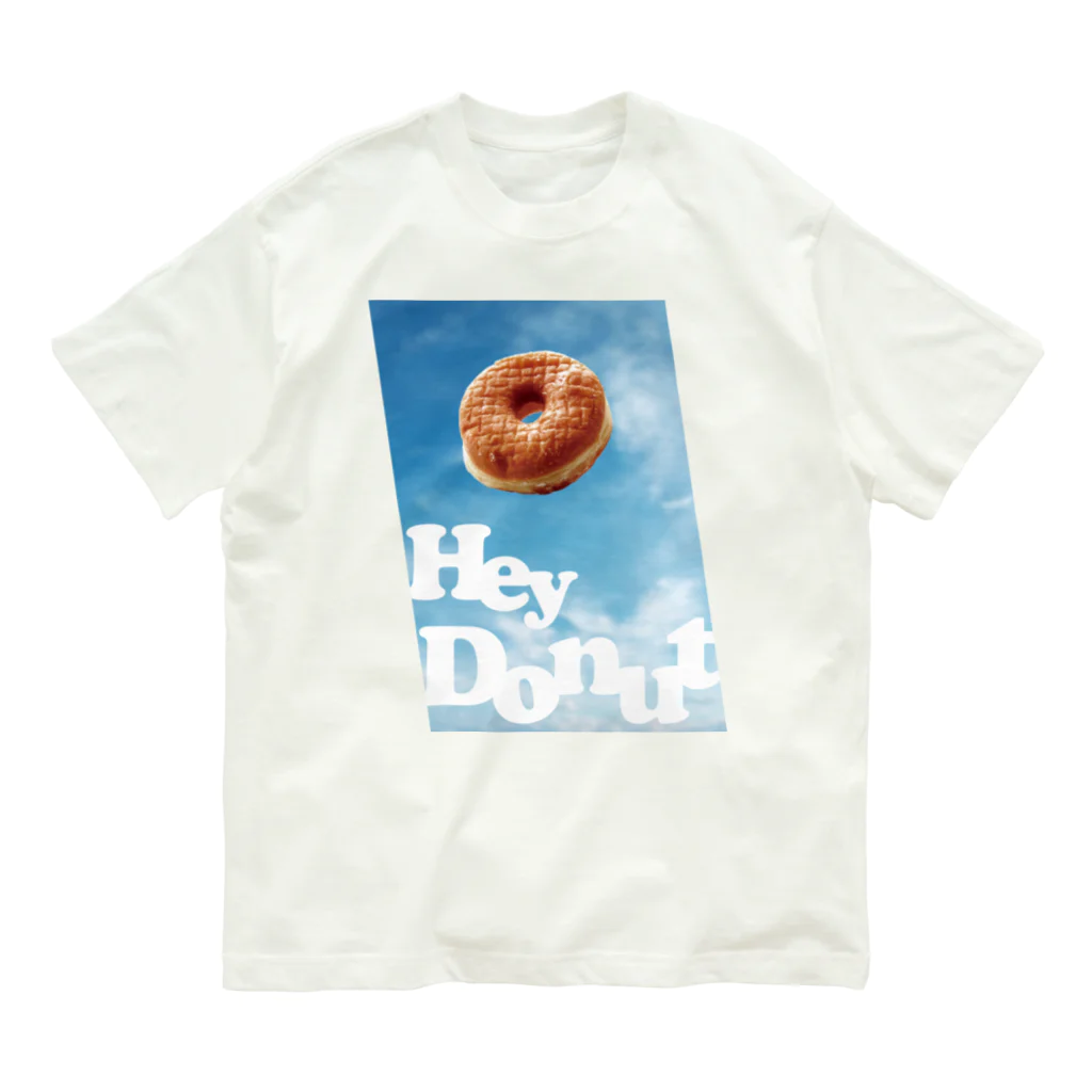 ドーナツTシャツ Hey Donut / グラフィックマン ( GRAPHICMAN