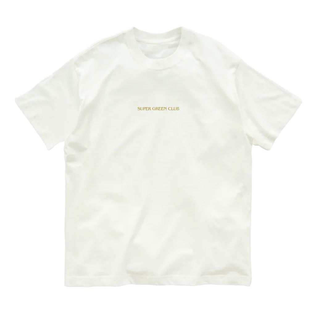 公式】スーパーグリーンクラブ Organic Cotton T-Shirt by SUPER