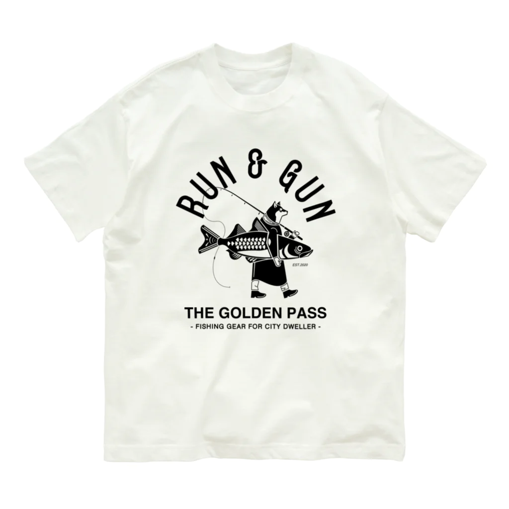 The golden pass.の釣り柴犬 Organic Cotton T-Shirt