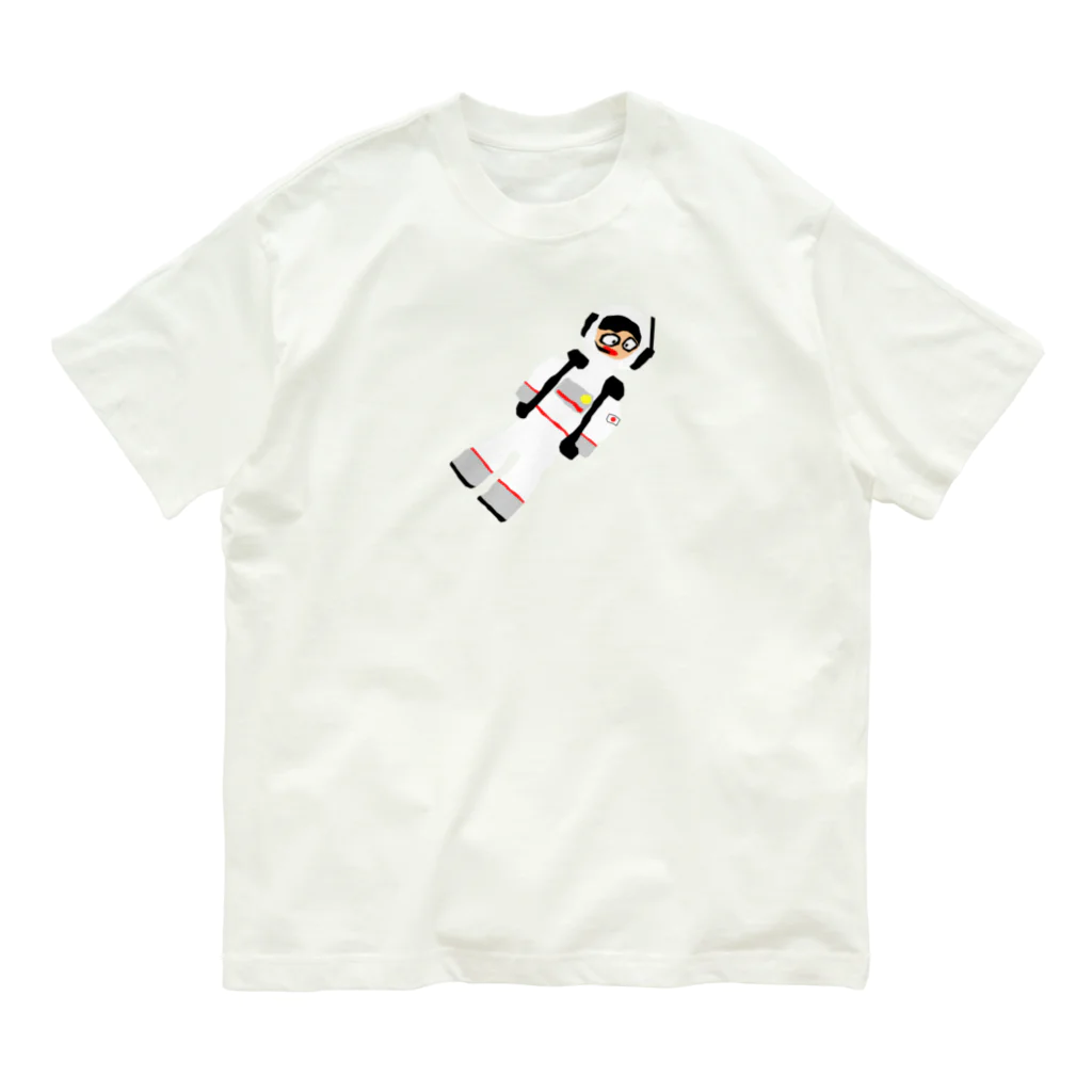 スペースキッズの店／spacekids shopのhiisun white／ひーさんホワイト Organic Cotton T-Shirt