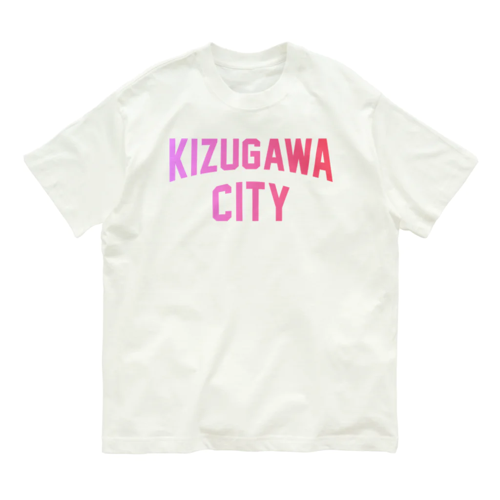 JIMOTOE Wear Local Japanの木津川市 KIZUGAWA CITY Organic Cotton T-Shirt